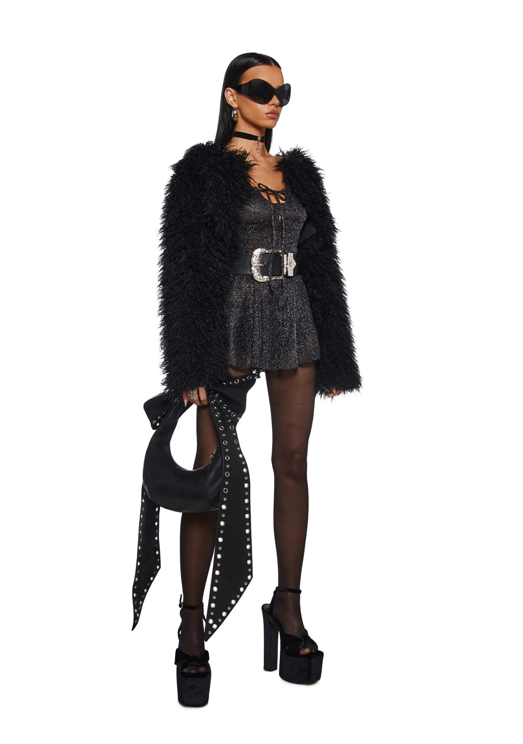 Ball Drop Glitter Playsuit