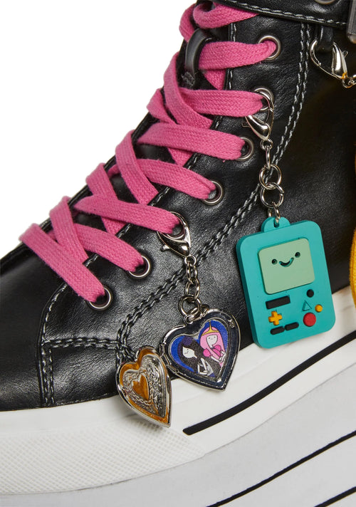 Adventure Time Charm Platform Sneakers