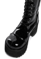 Patent Ranger-302 Knee High Boots