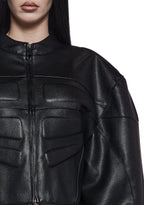 Detachable Motocross Long Coat