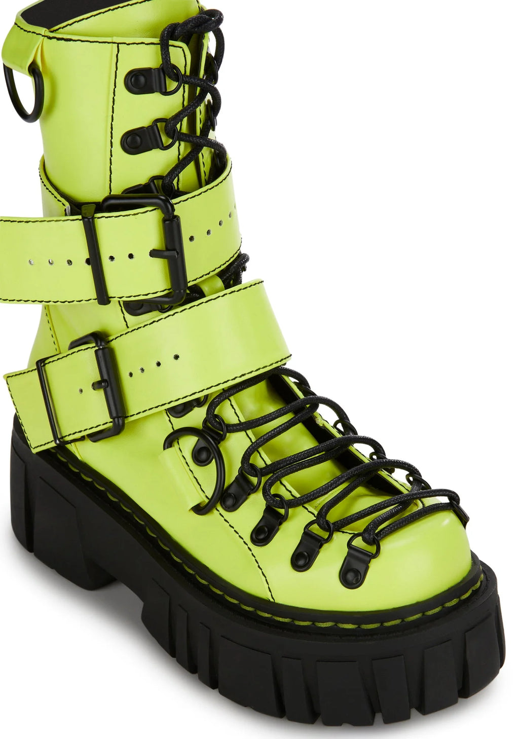 Low Traitor Boots – Neon Yellow