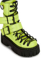 Low Traitor Boots – Neon Yellow