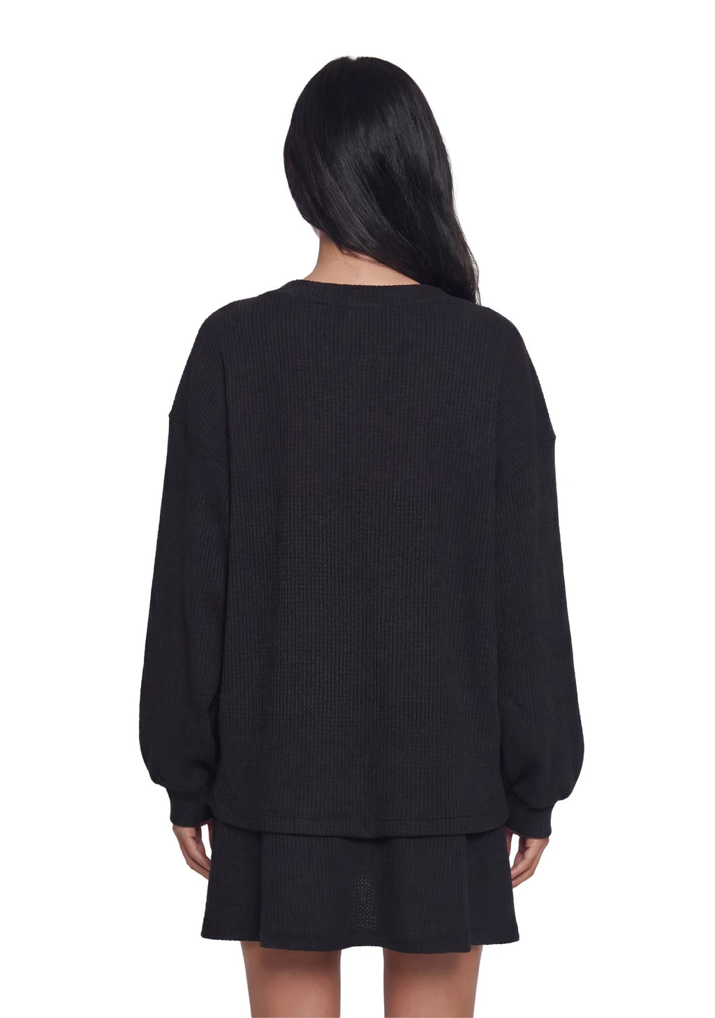 First Glances Trapeze Dress – Black
