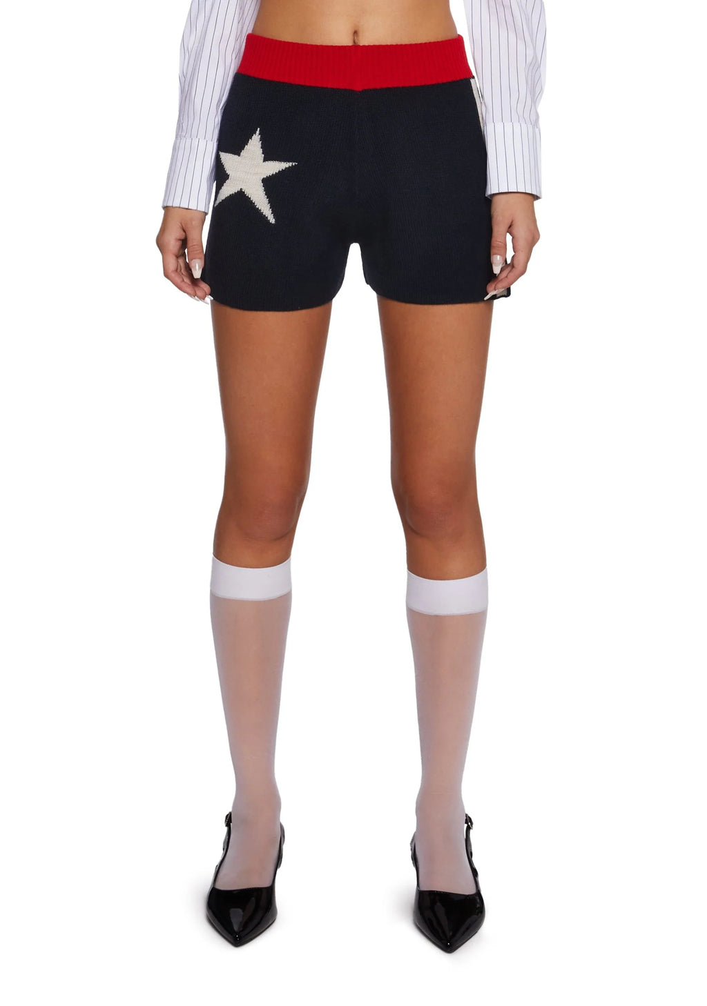 Liquorice Knit Shorts