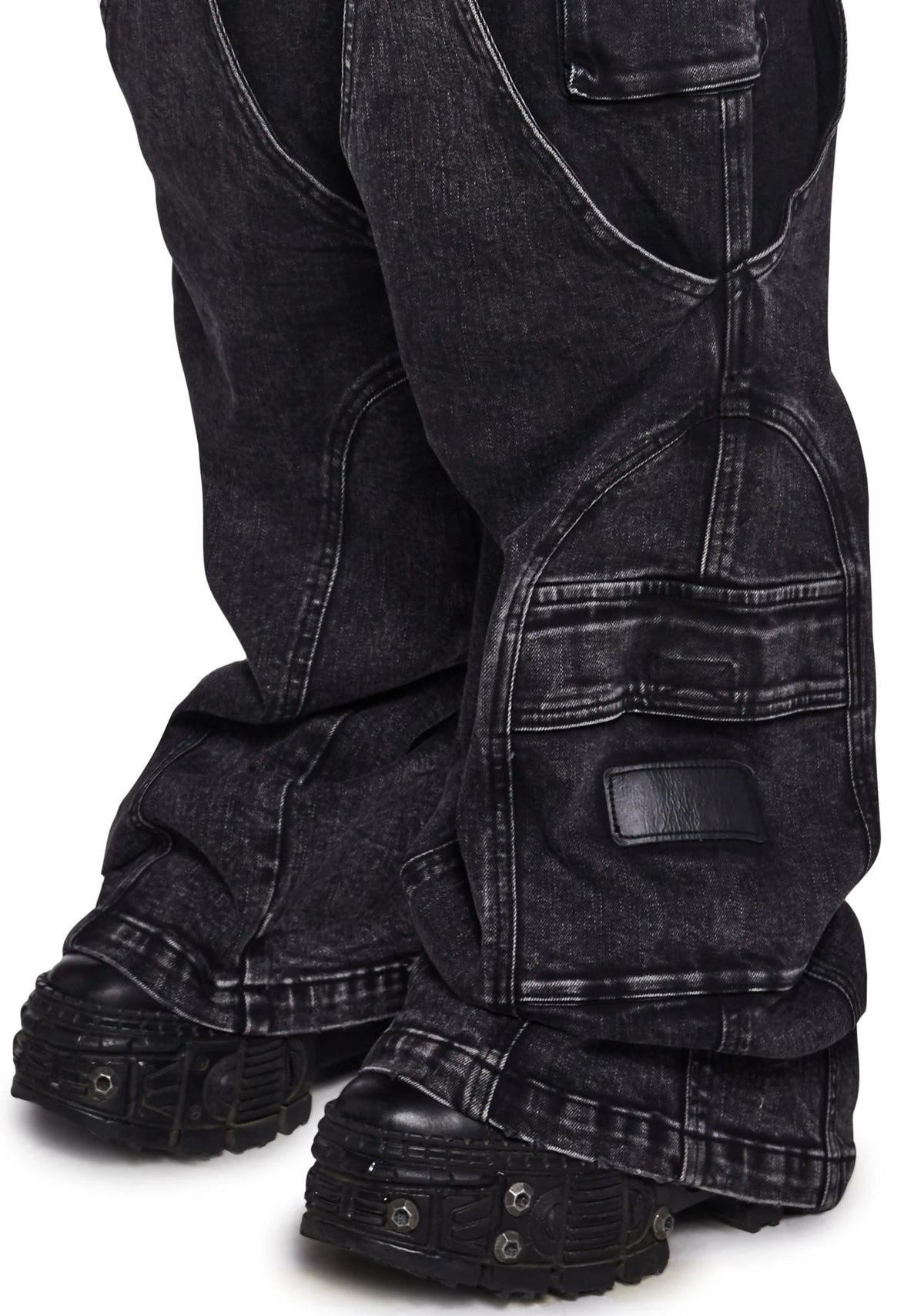 Warp Cargo Wide Leg Pants