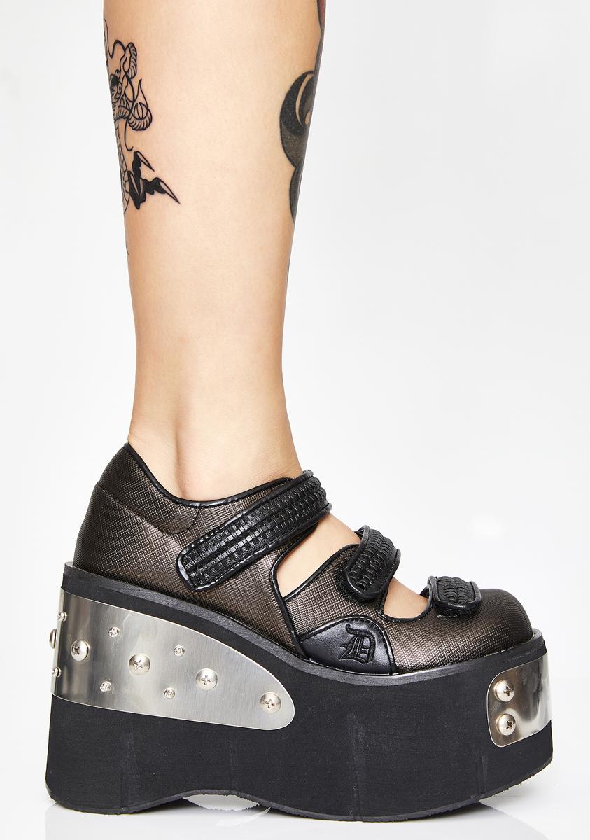 KERA-13 Platform Mary Jane Shoes