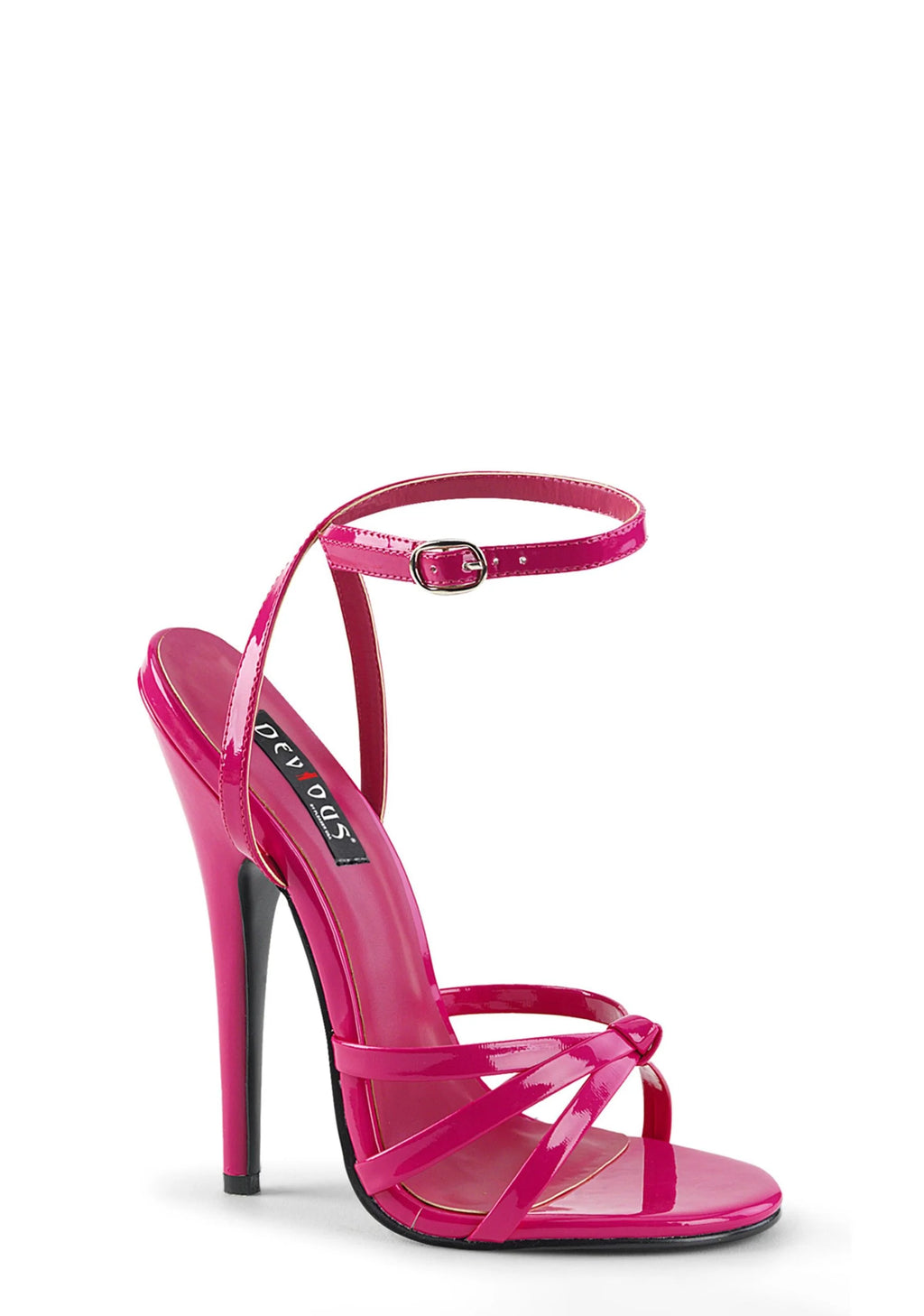 Domina-108 Wrap Heels – Pink