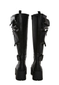 Obsidian Pocket Combat Boots
