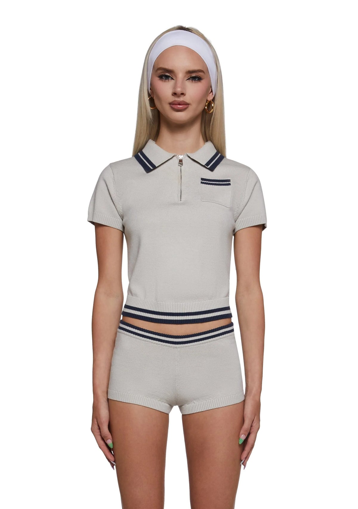 Preppy Fate Shorts Set