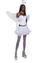 Ruffle Your Feathers Petticoat Skirt – White