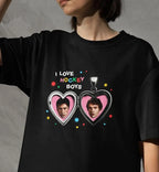Heated Rivalry Characters Shirt - I Love Hockey Boys - Hollander & Rozanov LGBT Love Tee – Hockey Romance Movie Fan Merch Gift, Aesthetic Top Booktok Bookish Reader Lover Cute Clothes Gift