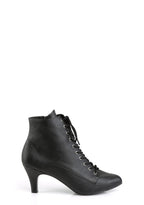 Divine-1020 Ankle Boot-Black PU