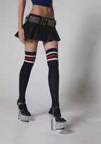 Viral Takeover Mini Skirt – Black