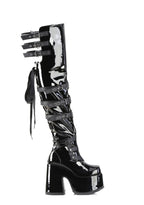Camel-305 Platfform Thigh High Boots