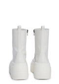 Optical Fuse Combat Boots – White