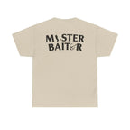 Master Baiter T-Shirt- Funny Gag Gift for Boyfriend Husband or Dad- Hilarious Adult Humor Tee