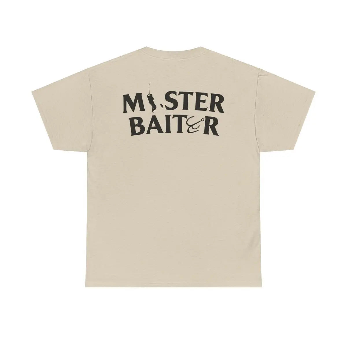 Master Baiter T-Shirt- Funny Gag Gift for Boyfriend Husband or Dad- Hilarious Adult Humor Tee