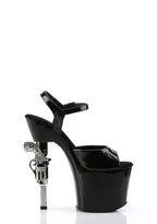 Revolver-709 Gun Heels – Black