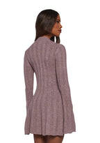 Cafe Reverie Mini Dress – Purple