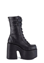 CAMEL-250 Platform Mid-Calf Boots