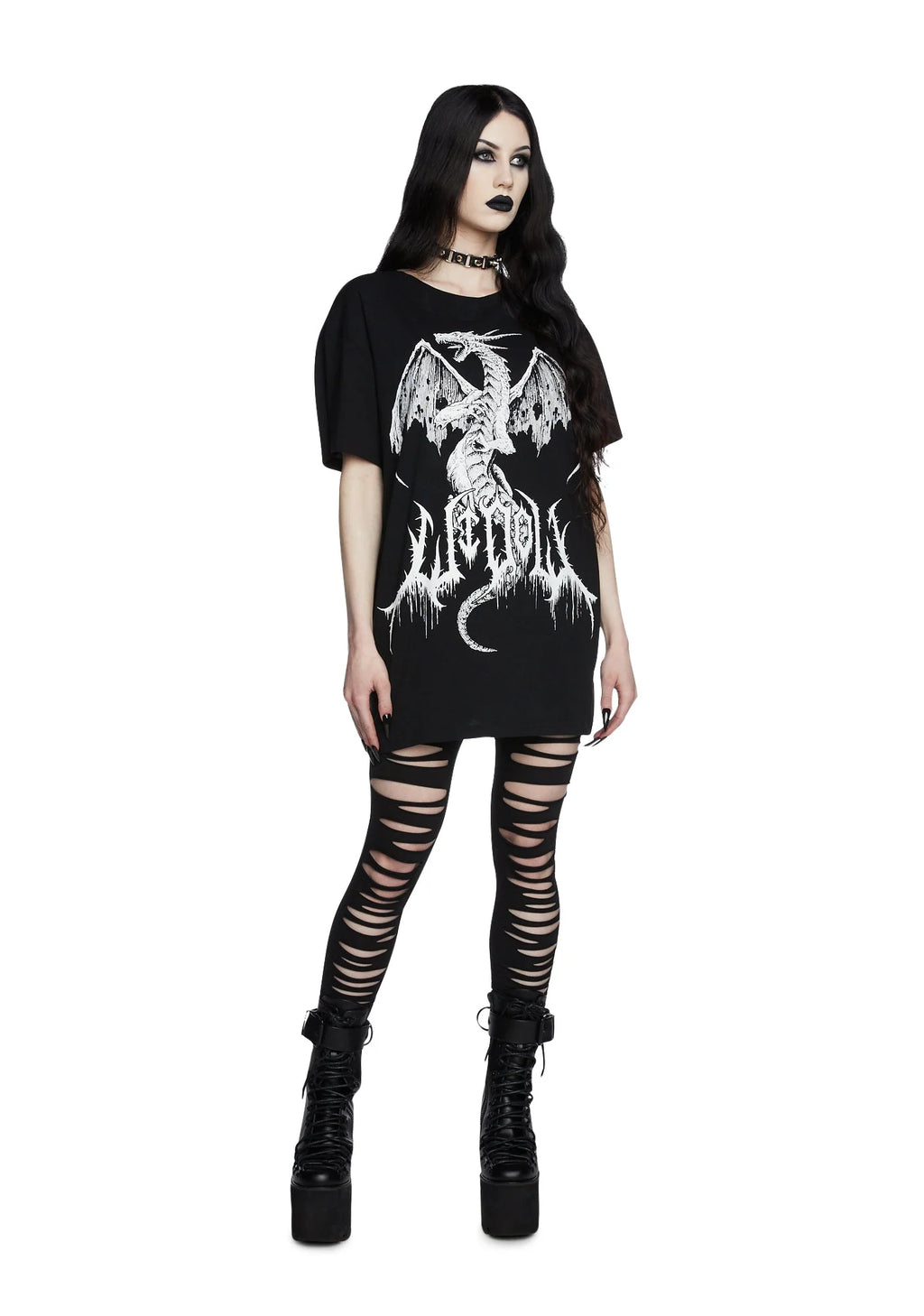 Crypt Creeper Shredded Leggings