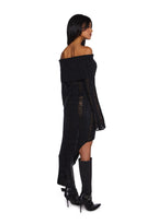 Elena Asymmetrical Midi Dress