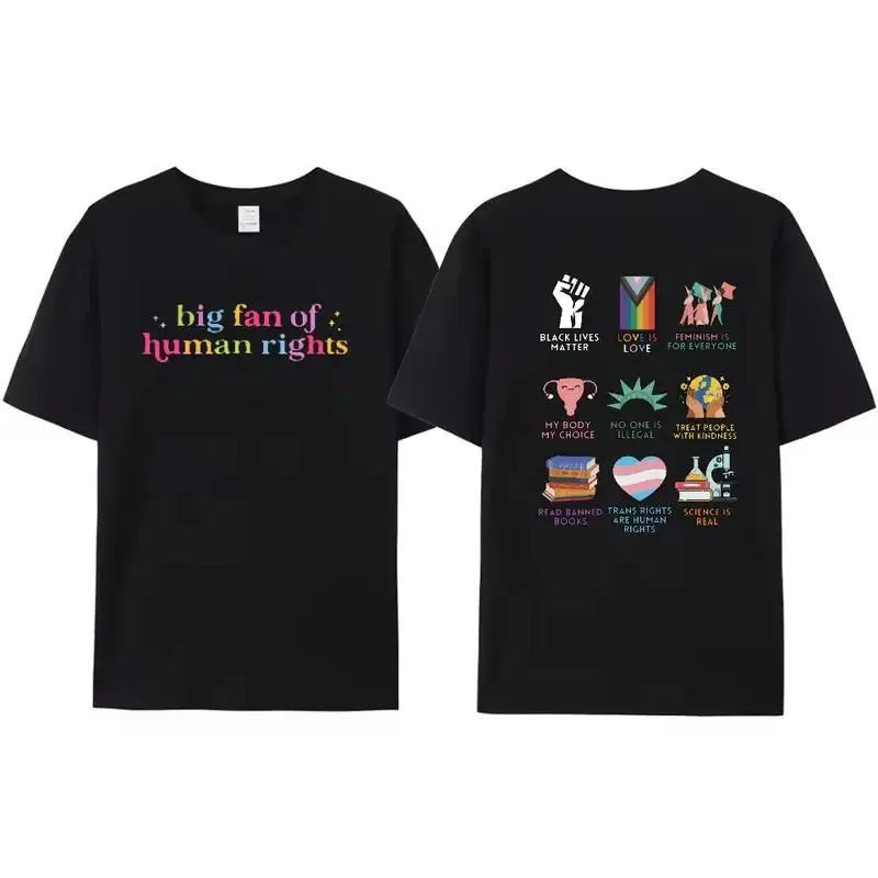 ig fan of human rights Hoodie, Human Rights Hoodie，Sweatshirt，Washed Cotton T-shirt