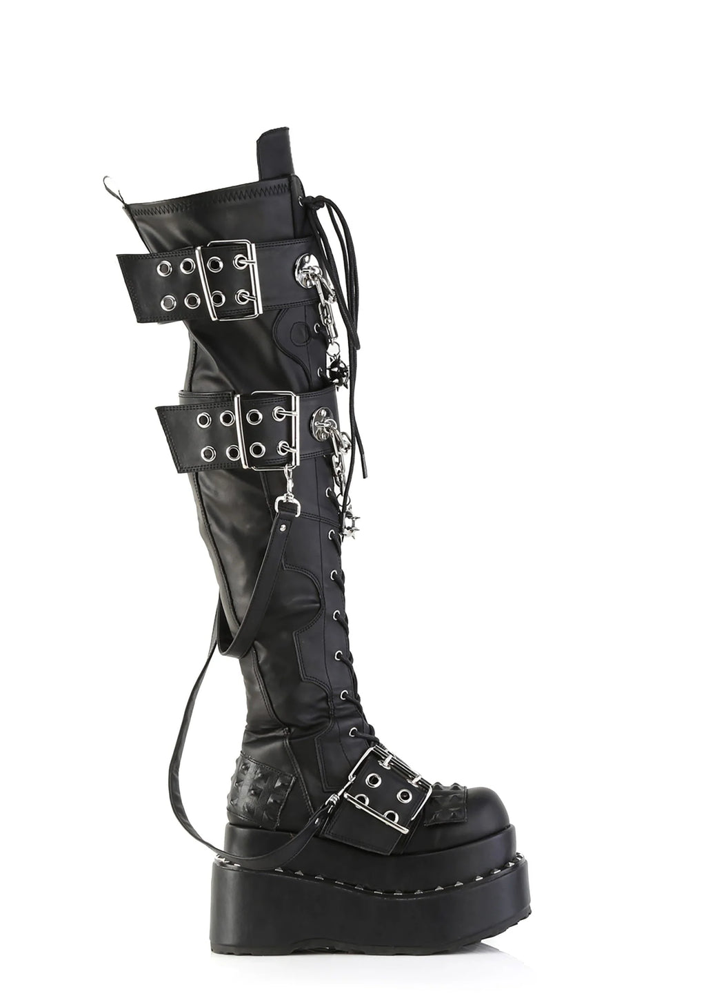 Bear-316 Platofrm Knee High Boots