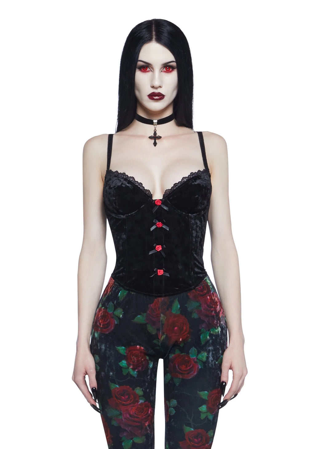 Covet You Corset Top – Black