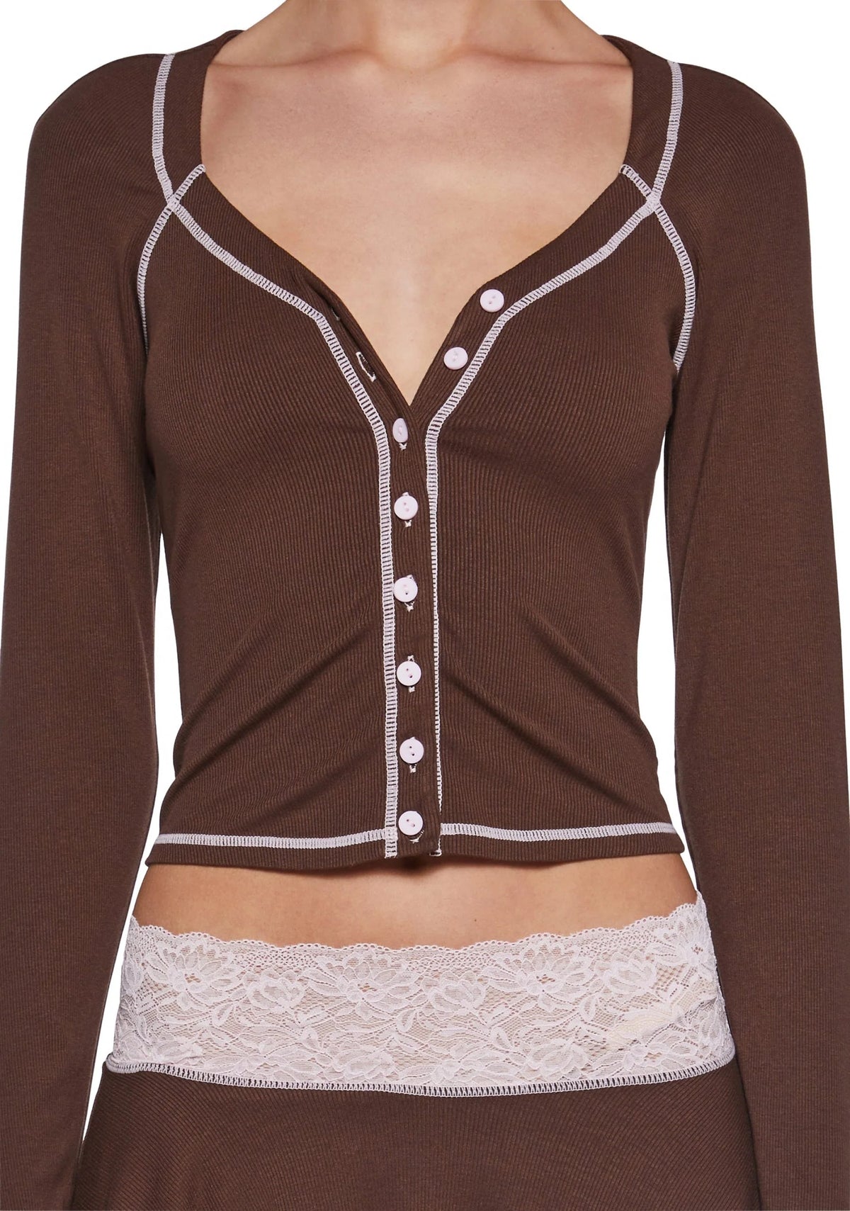 Hallway Season Skirt Set – Brown