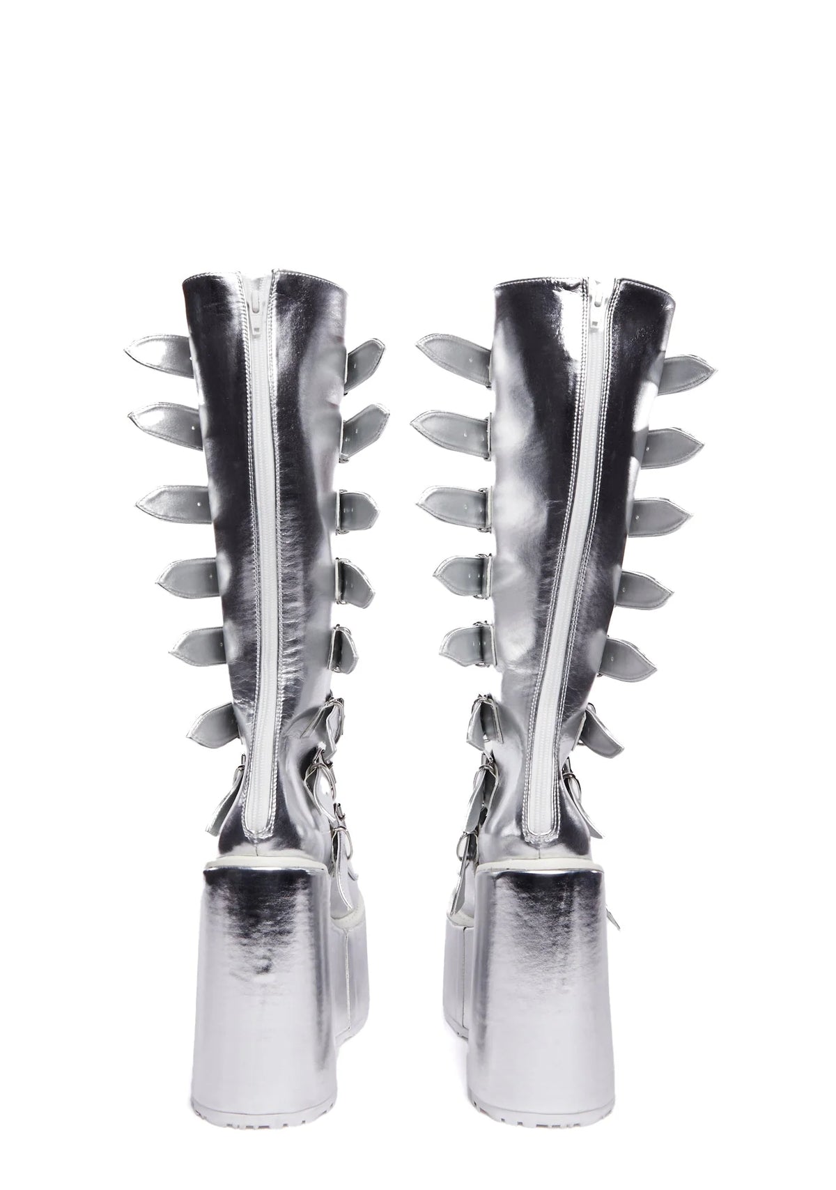 Liquid Silver Trinity Boots