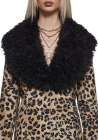 Champagne Showers Leopard Coat