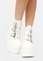 Ashes-55 Platform Ankle Boots