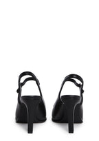 Preppy At Heart Pointed Toe Heels – Black