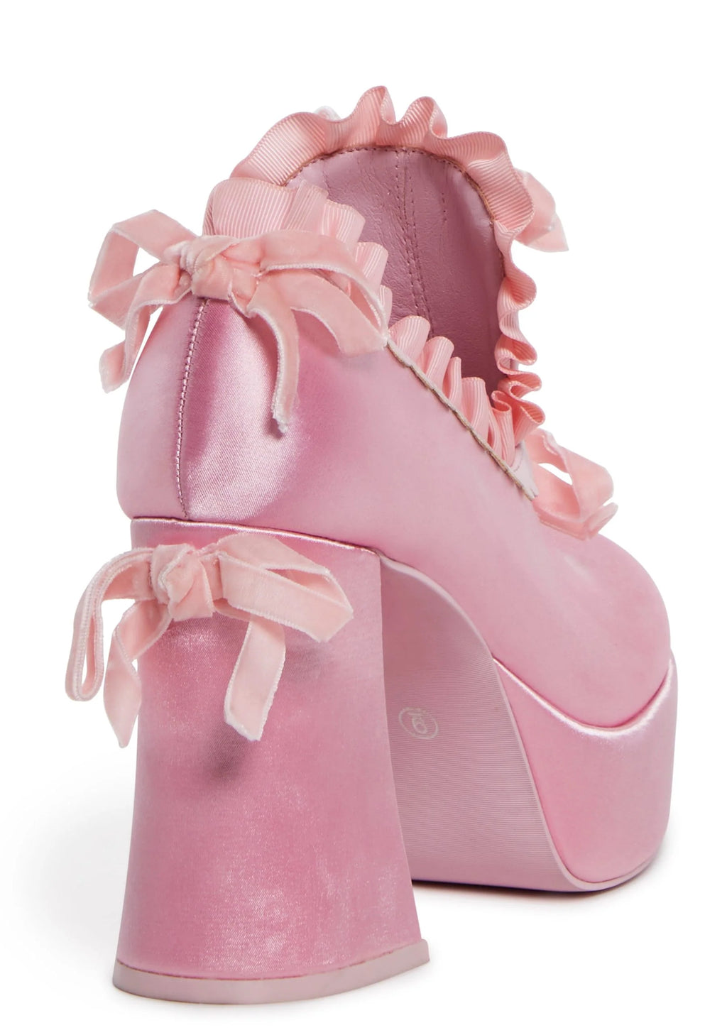 Bisou Baby Platform Heels – Pink