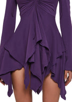 F is For Fairies Handkerchief Dress – Violet