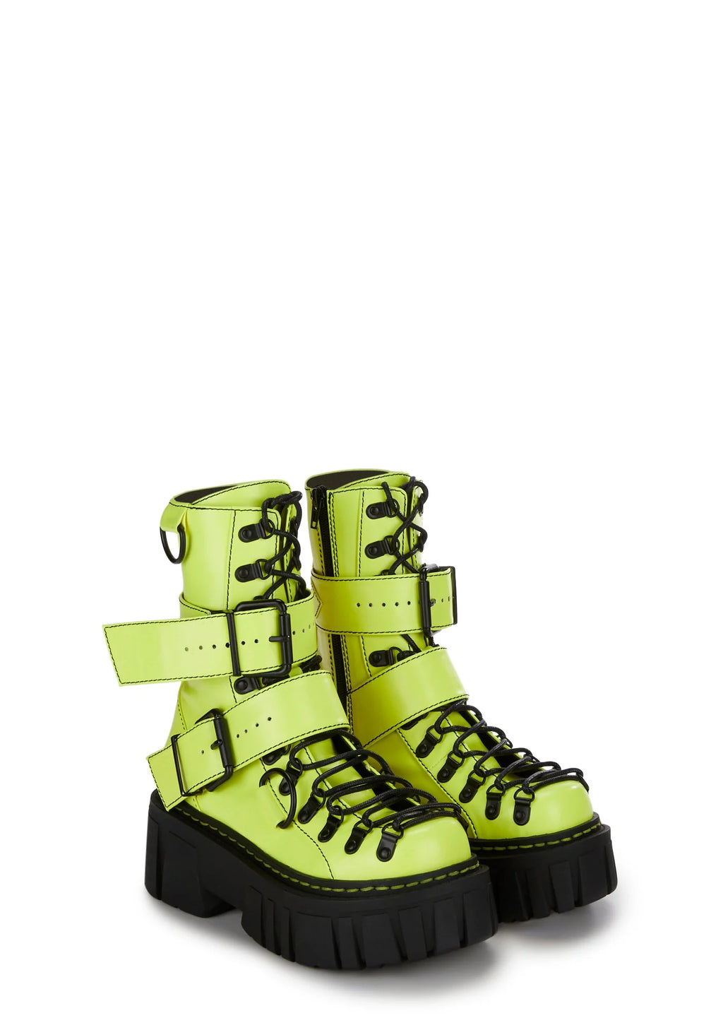 Low Traitor Boots – Neon Yellow