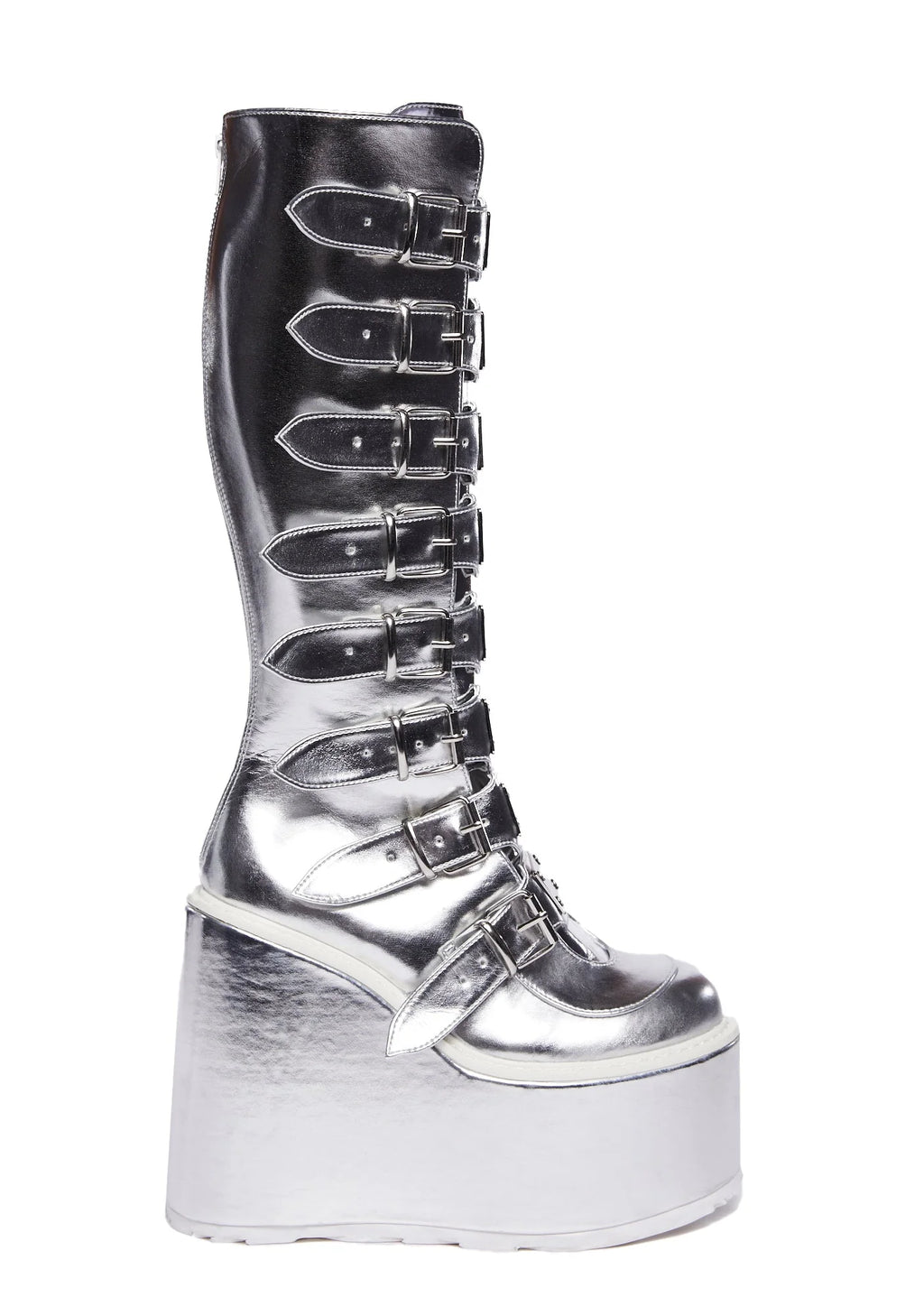 Liquid Silver Trinity Boots