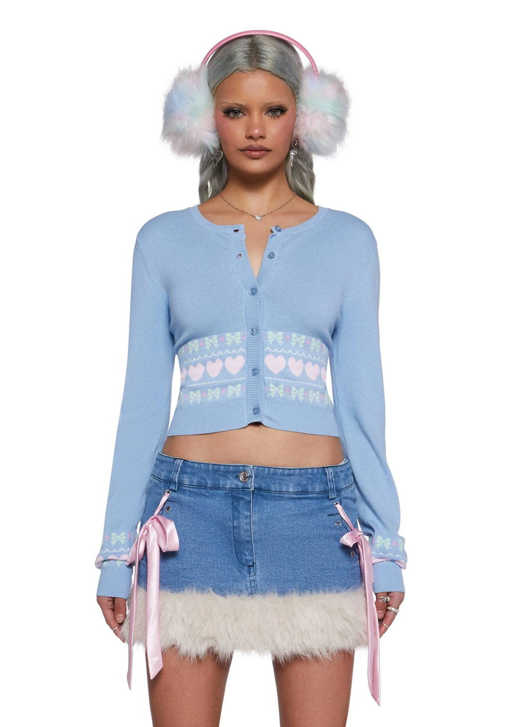 Passion For You Intarsia Sweater