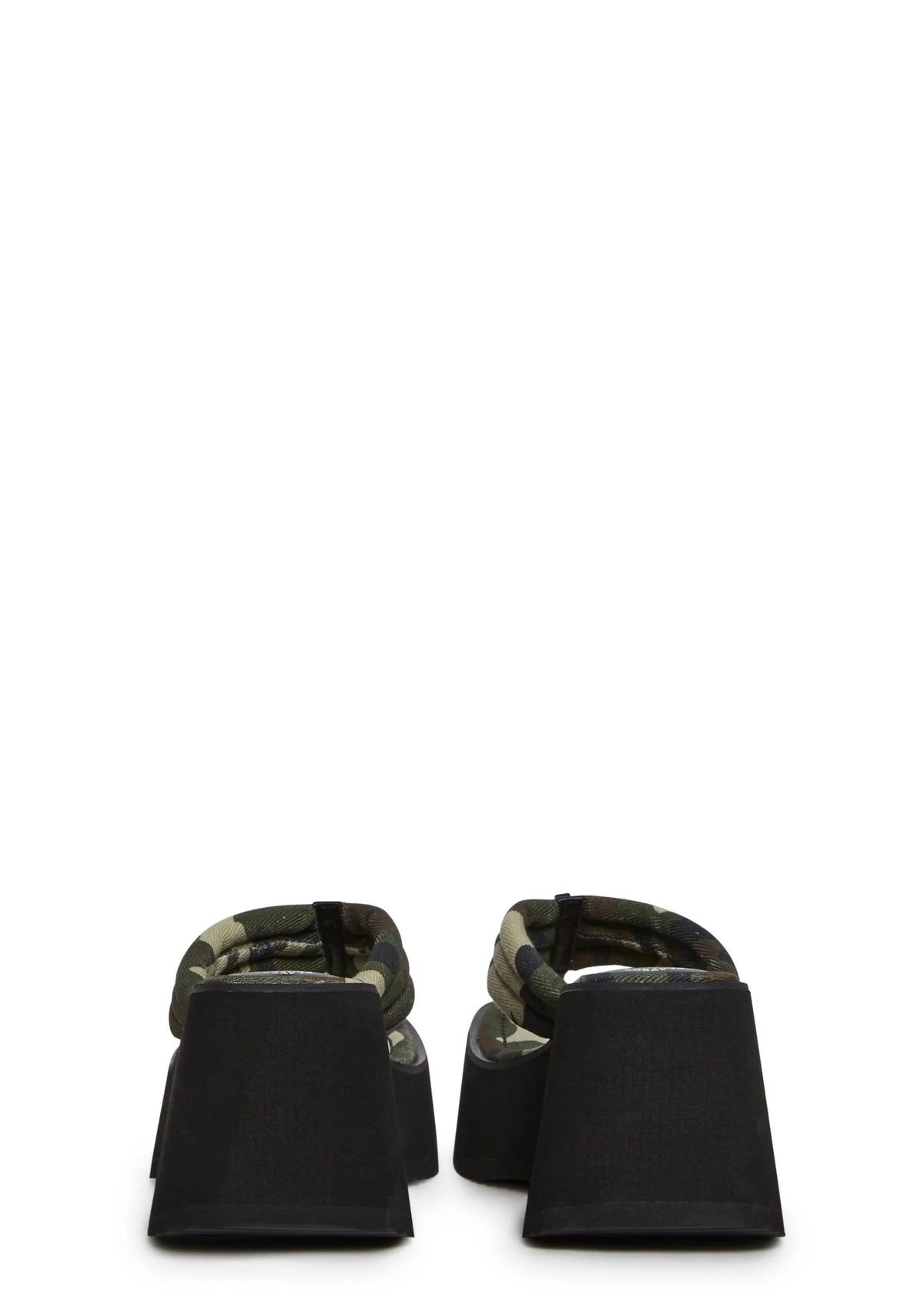 My Command Platform Thong Sandals