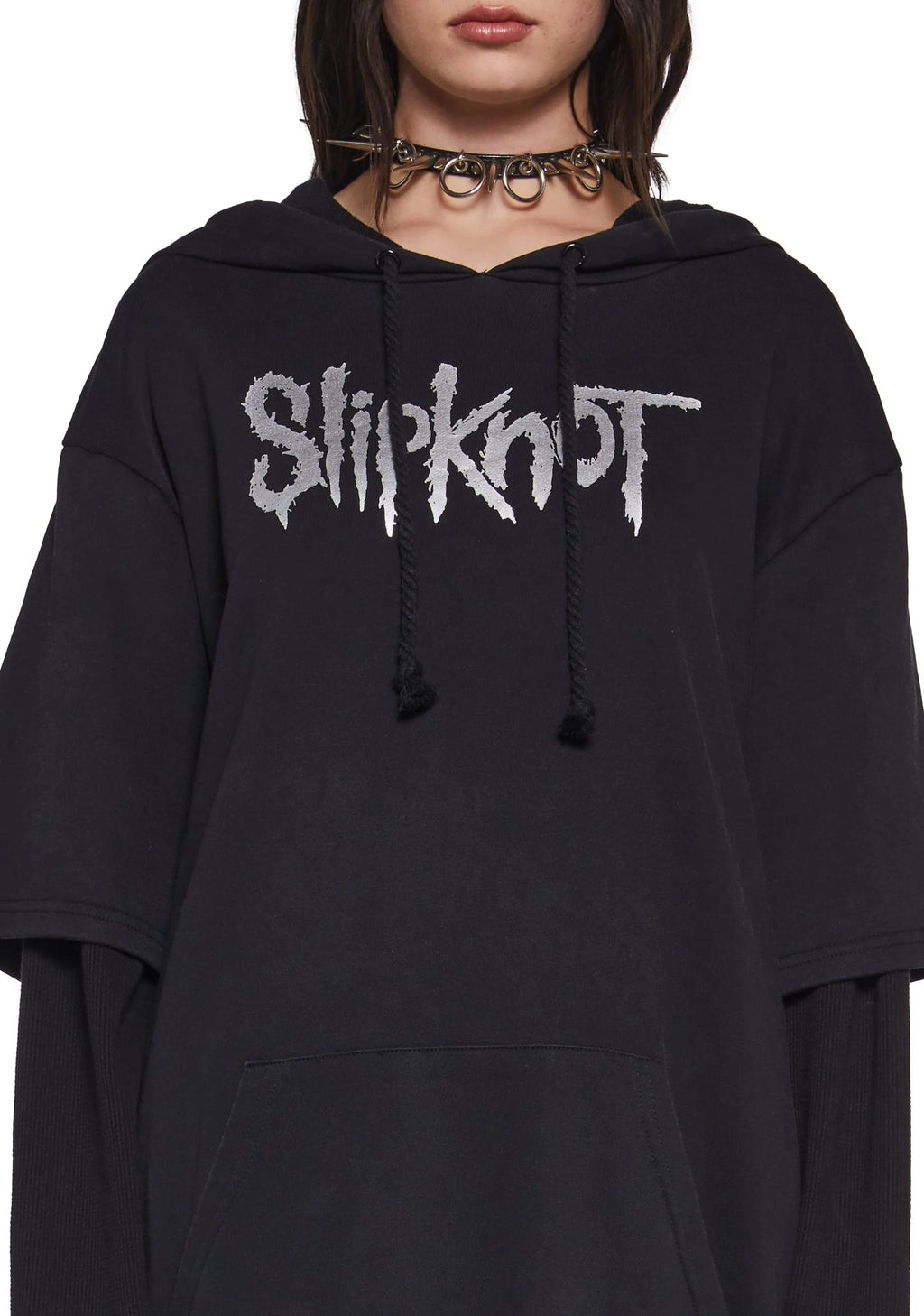 Tattered & Torn Knit Hoodie