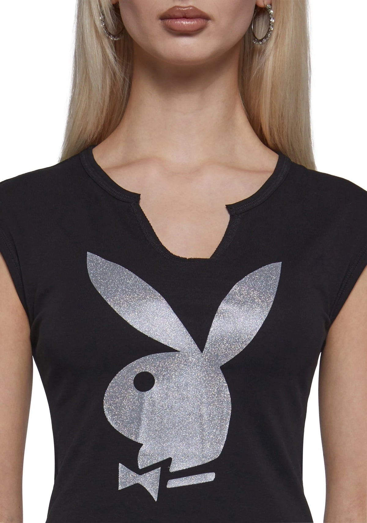 Playboy Bunny Glitter Tee
