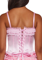 Romantic Age Corset Top – Pink