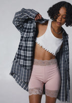 Rumor Romance Biker Shorts – Pink