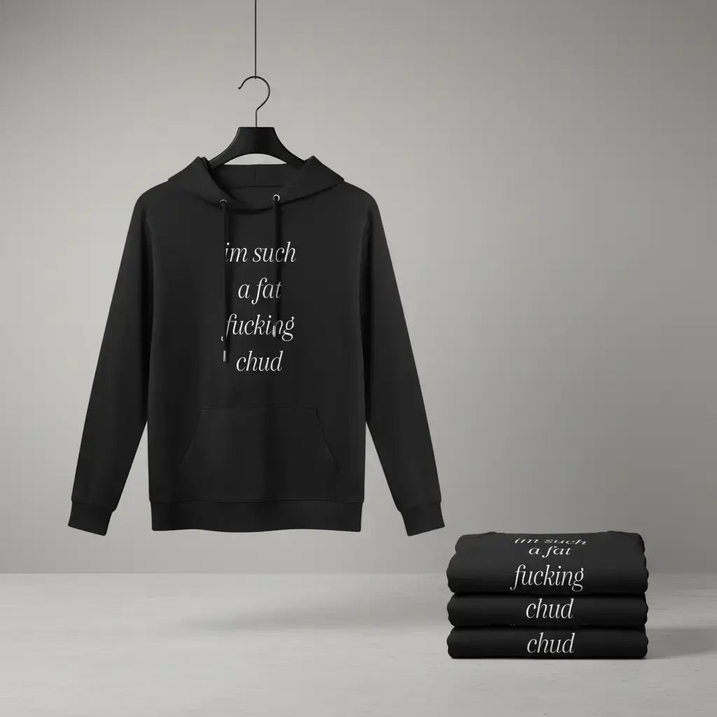 im such a chud T-Shirt |   Cotton Tee Chud Meme Text Unisex