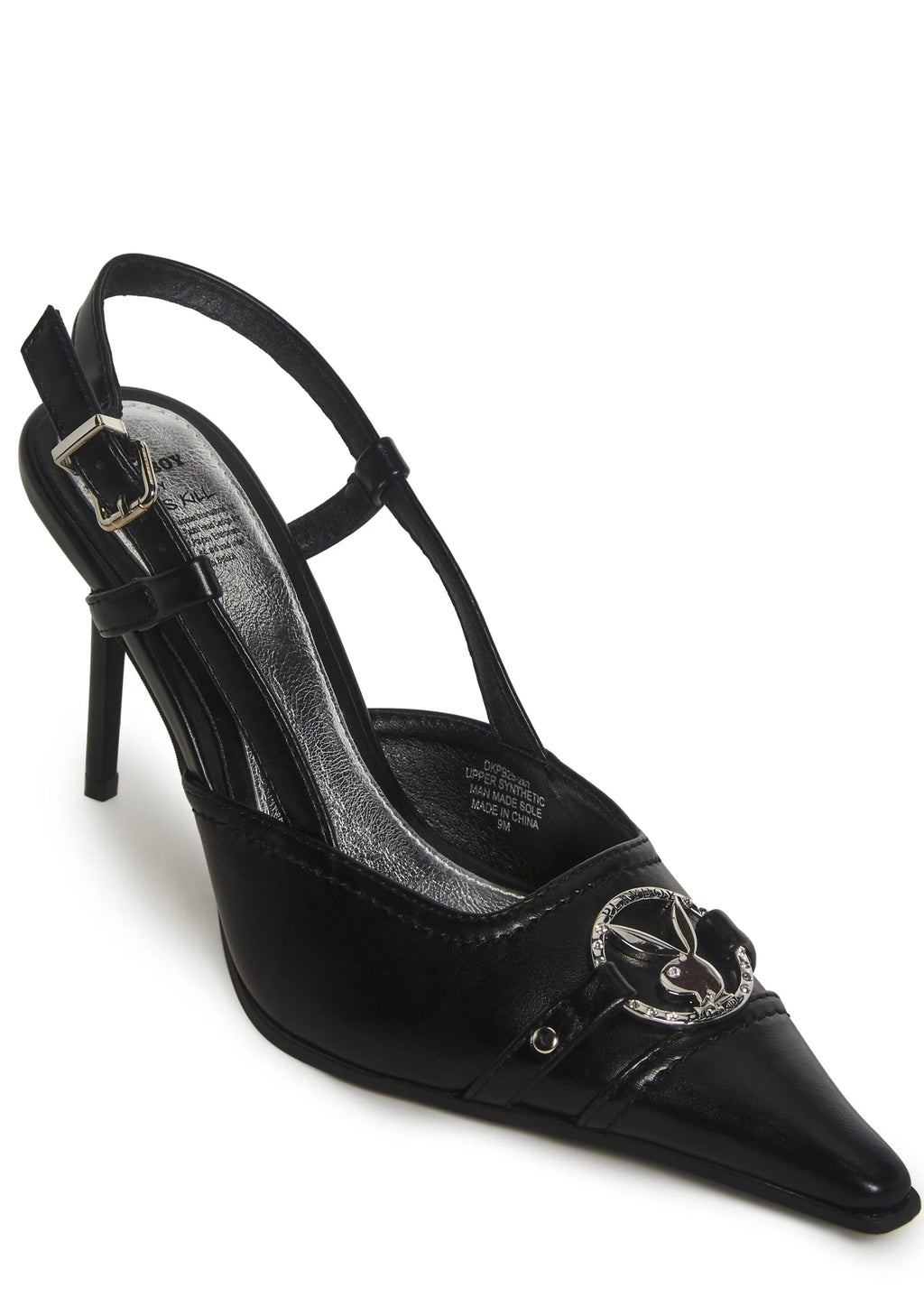 Bunny Charm Peep Toe Heels