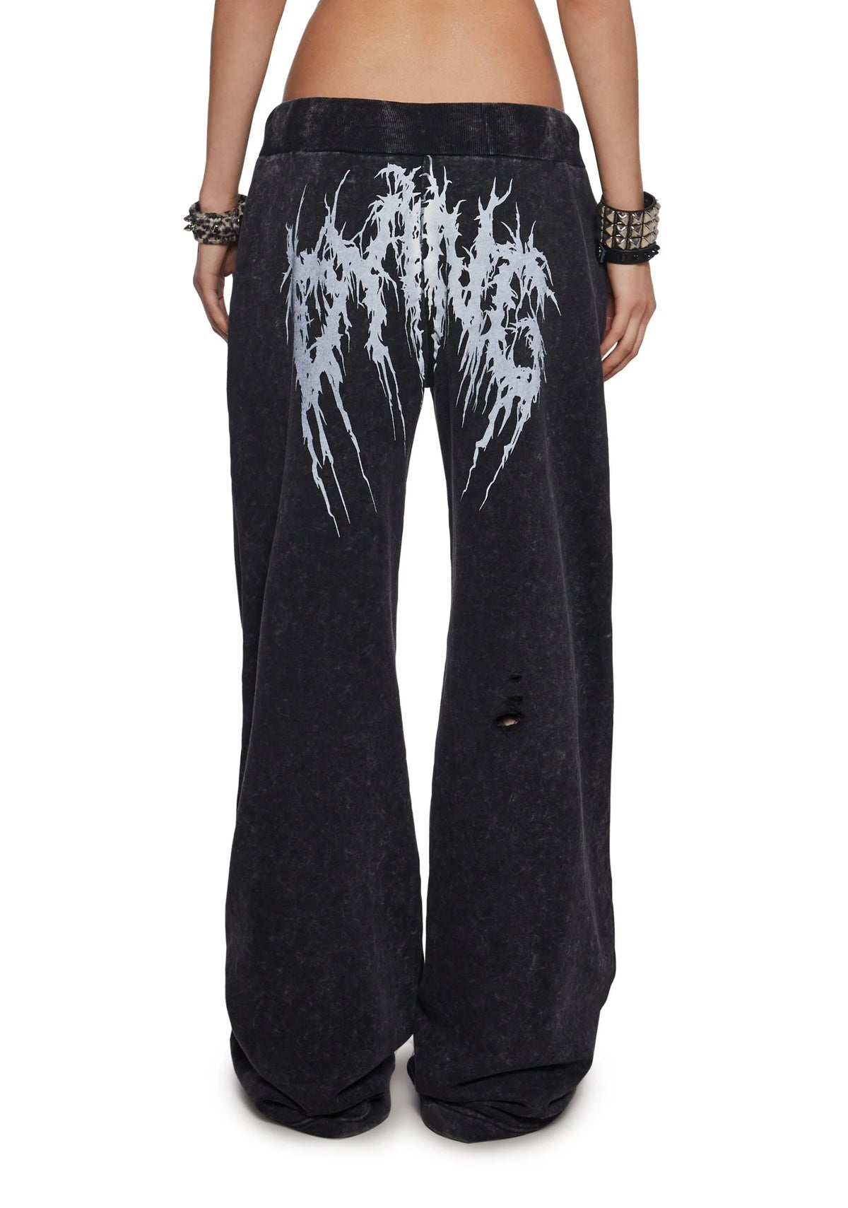 Death Rock Wide Leg Sweatpants