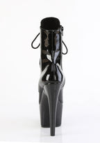 Adore-1020GP Platform Ankle Boots-Black