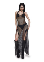 Romantic Rebel Maxi Dress – Fishnet