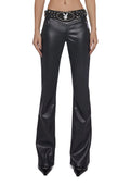 Vegan Leather Low Rise Pants